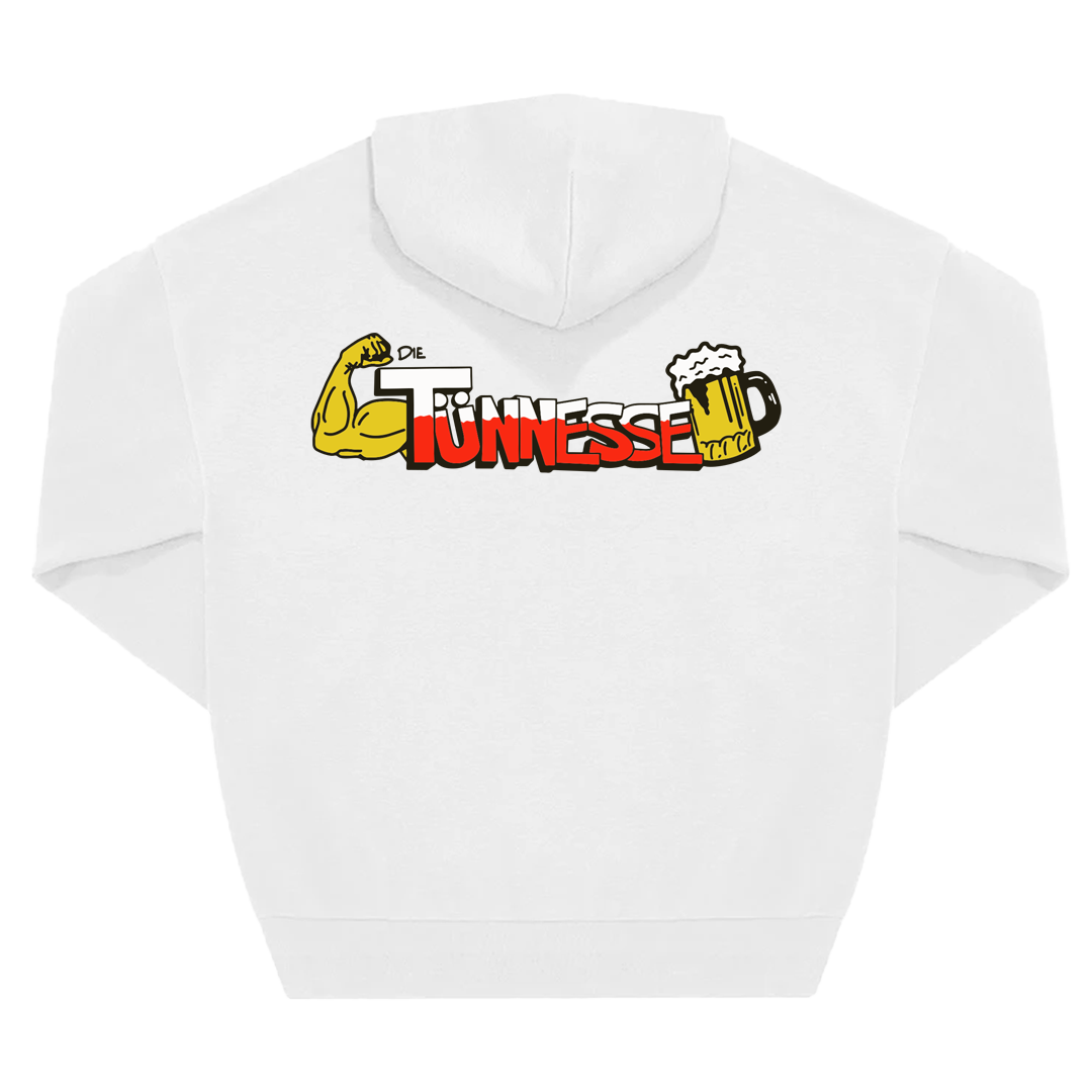 Die Tünnesse Hoodie weiß
