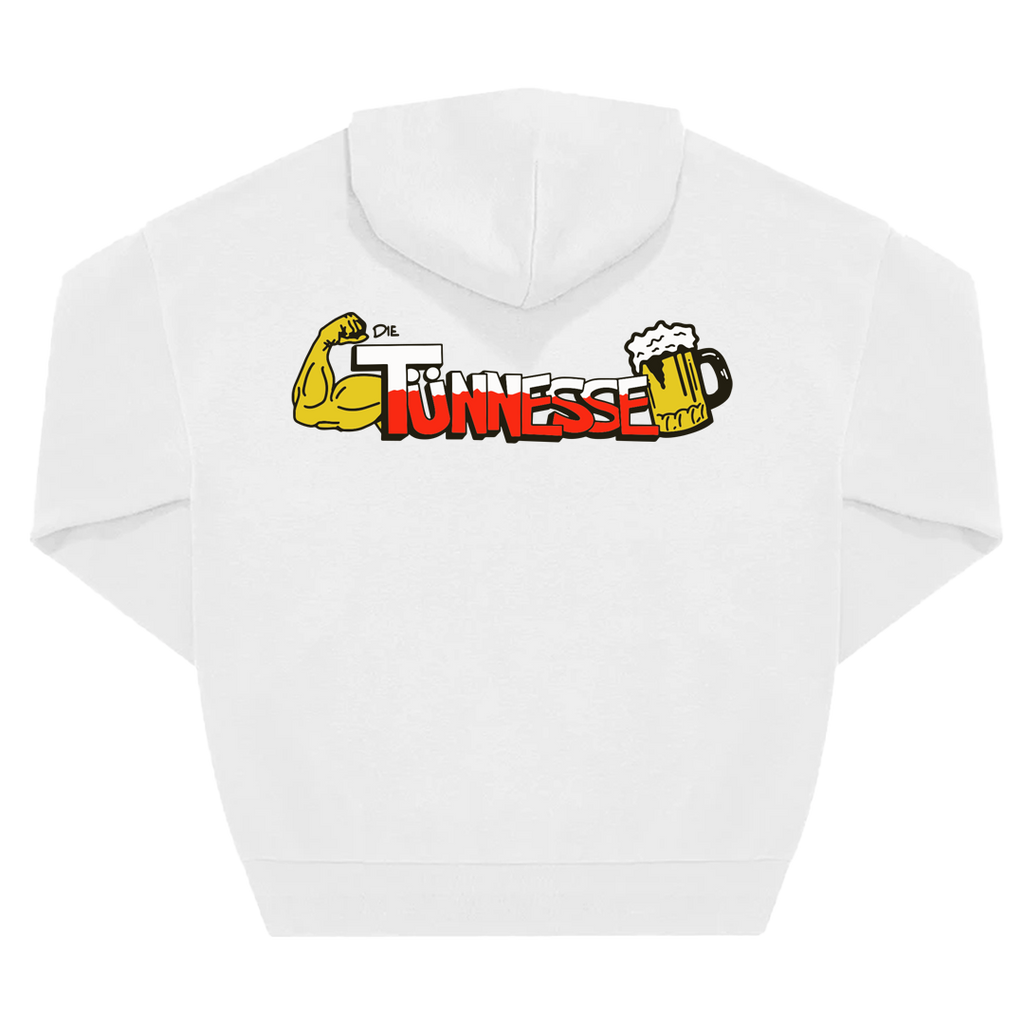Die Tünnesse Hoodie weiß