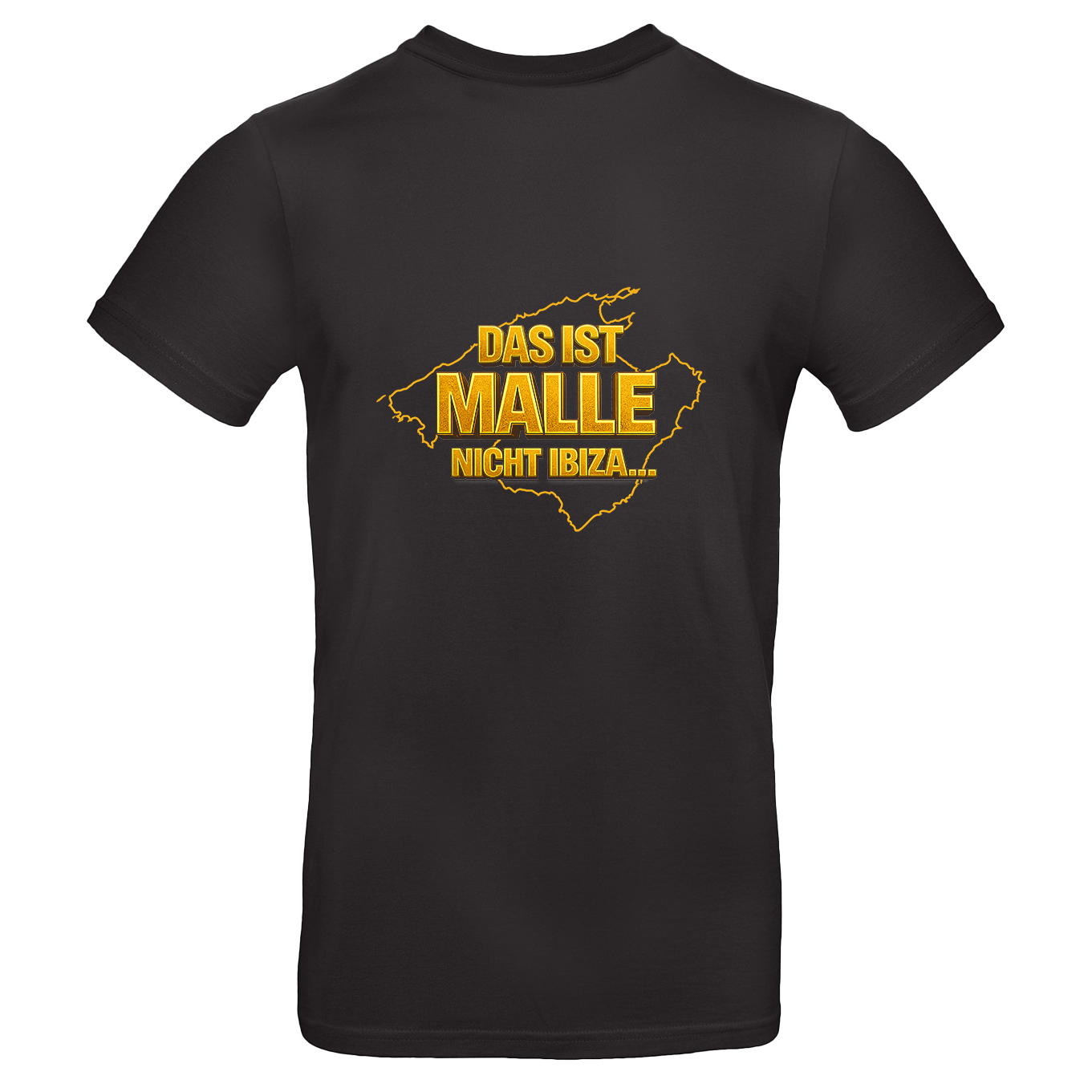 Das ist Malle, nicht Ibiza - T-Shirt schwarz